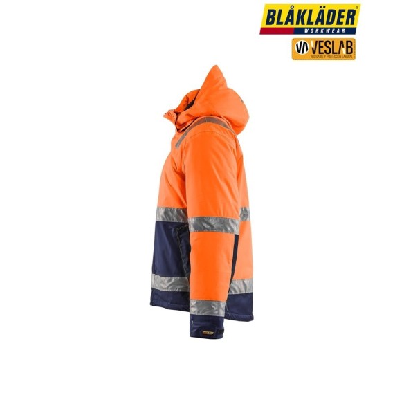 VESTE HIVER HAUTE-VISIBILITÉ STRETCH 2D