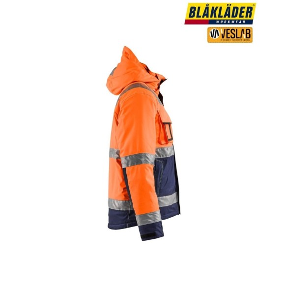 VESTE HIVER HAUTE-VISIBILITÉ STRETCH 2D