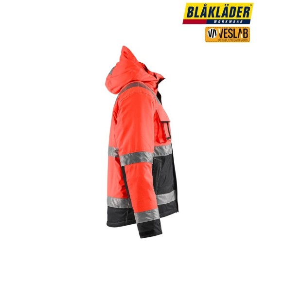 VESTE HIVER HAUTE-VISIBILITÉ STRETCH 2D