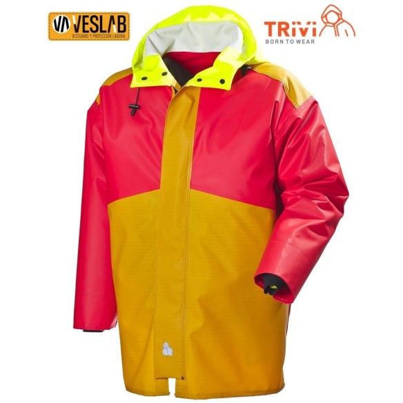 chaqueta pesca red new bicolor rnp 1