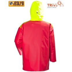 RED NEW BICOLOR RNP FISHER JACKET