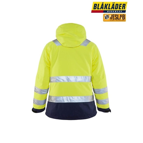 HIGH VISIBILITY STRETCH 2D WOMAN WINTER JACKET