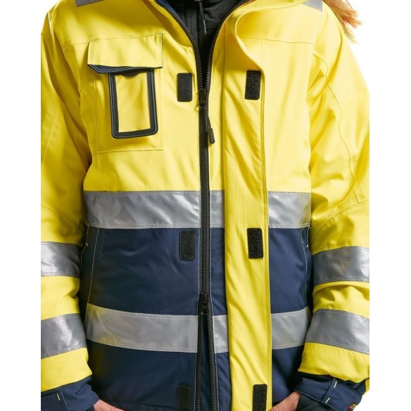 chaqueta invierno mujer alta visibilidad stretch 2d 8