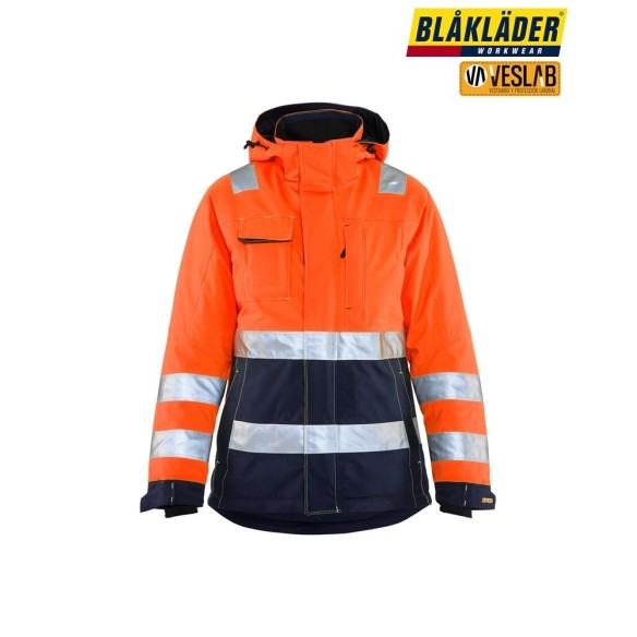 chaqueta invierno mujer alta visibilidad stretch 2d 14
