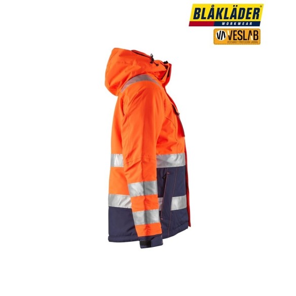 HIGH VISIBILITY STRETCH 2D WOMAN WINTER JACKET
