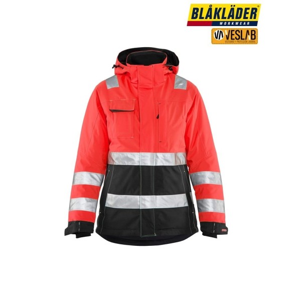 chaqueta invierno mujer alta visibilidad stretch 2d 19
