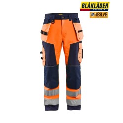 SOFTSHELL HIGH VISIBILITY CLASS 2 TROUSERS