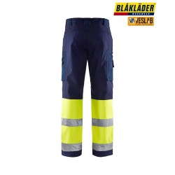 SOFTSHELL HIGH VISIBILITY CLASS 1 TROUSERS