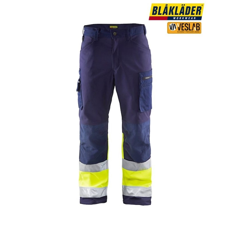 SOFTSHELL HIGH VISIBILITY CLASS 1 TROUSERS