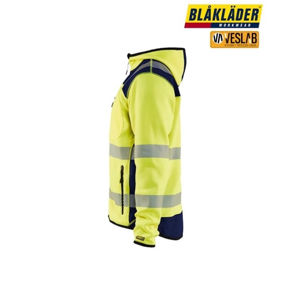 VESTE TRICOTÉE D'HAUTE VISIBILITÉ