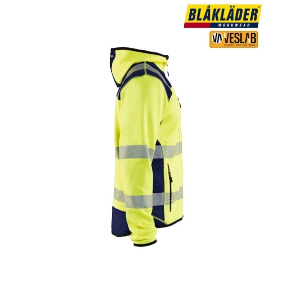 VESTE TRICOTÉE D'HAUTE VISIBILITÉ