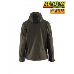 VESTE SOFT-SHELL À CAPUCHE