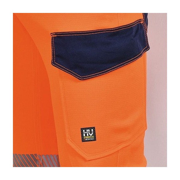 Pantalon HI-VIS Elastique COFRA GUATIRE