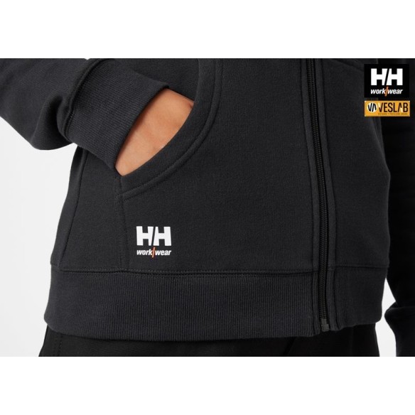 sudadera hh manchester woman cremallera