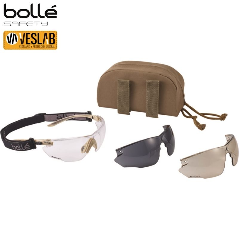 kit gafas bollé safety combat 1