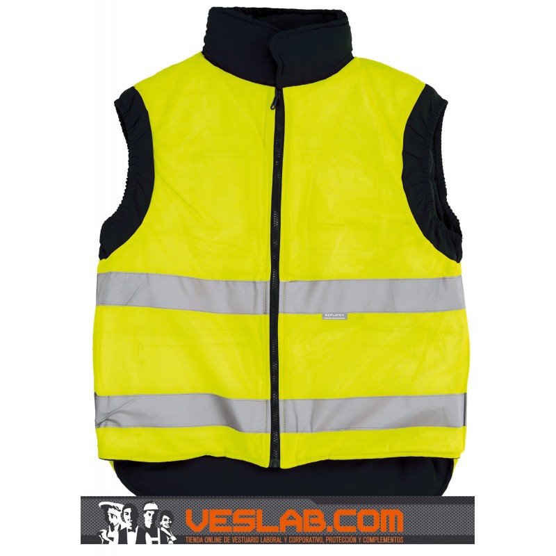 CHAQUETA POLAR ALTA VISIBILIDAD BICOLOR