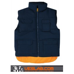 CHAQUETA POLAR ALTA VISIBILIDAD BICOLOR