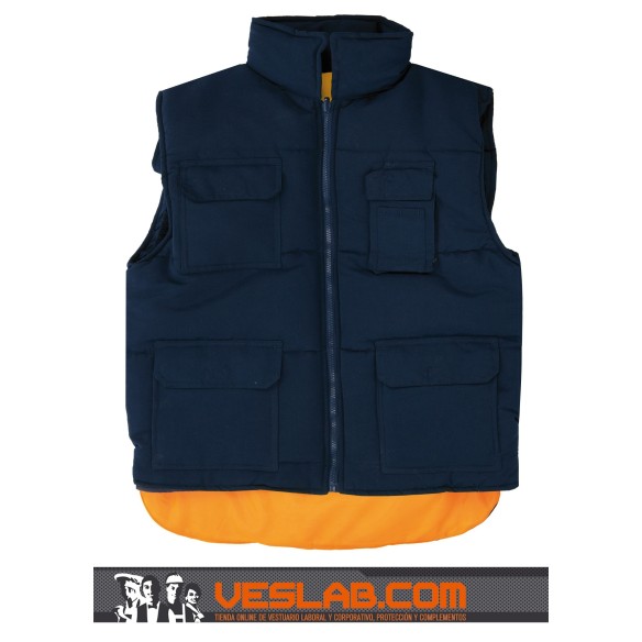 CHAQUETA POLAR ALTA VISIBILIDAD BICOLOR