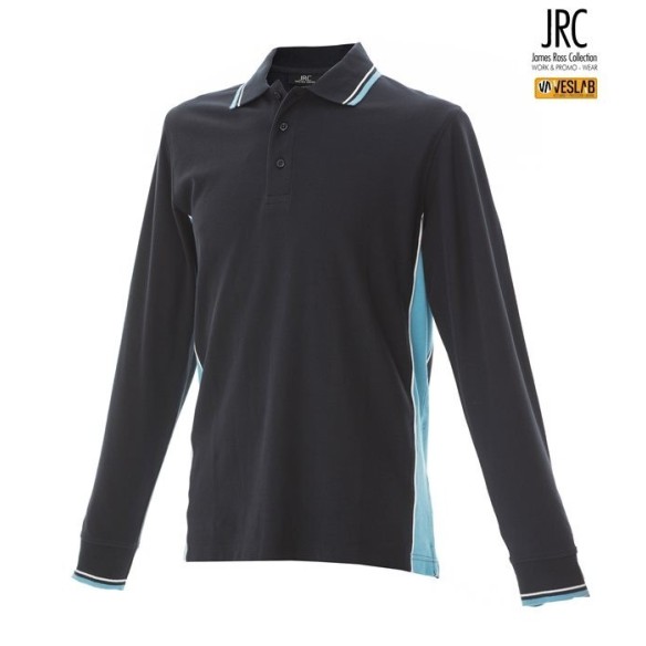 Long sleeves Malta Bicolor Polo | James Ross workwear