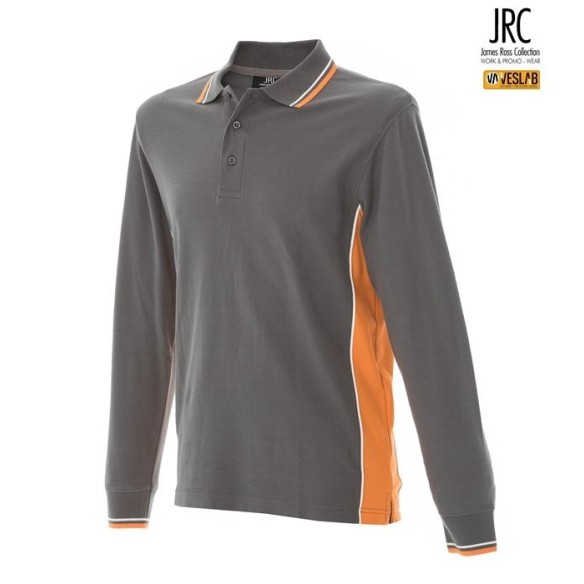 Long sleeves Malta Bicolor Polo | James Ross workwear