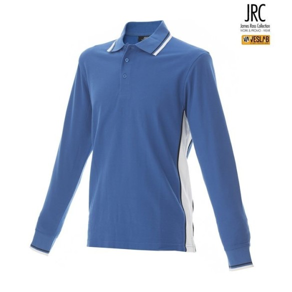Long sleeves Malta Bicolor Polo | James Ross workwear
