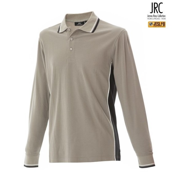 Long sleeves Malta Bicolor Polo | James Ross workwear