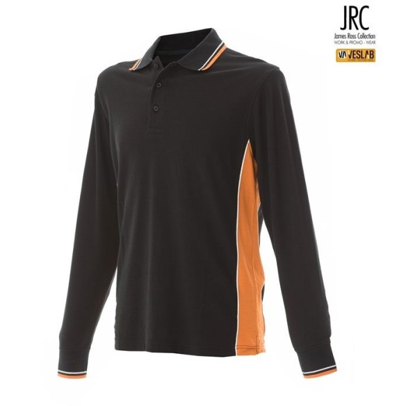 Long sleeves Malta Bicolor Polo | James Ross workwear