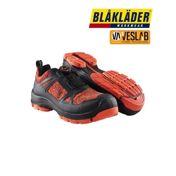 BLAKLADER GECKO ORANGE S3 SRC HRO ESD SAFETY SHOES