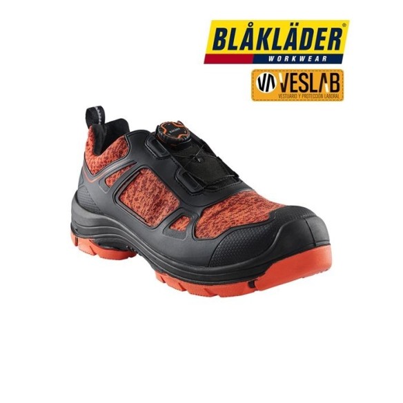 BLAKLADER GECKO ORANGE S3 SRC HRO ESD SAFETY SHOES