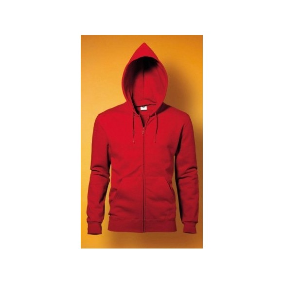 sudadera con capucha y cremallera entera 1