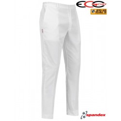 SLIM FIT WHITE TROUSERS