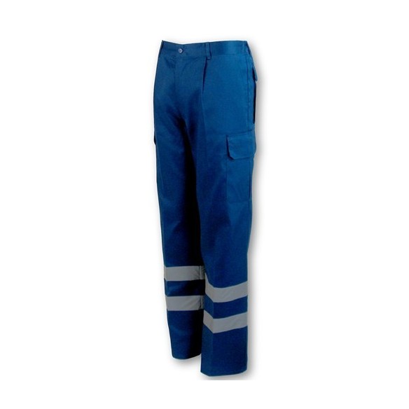 pantalon multibolsillos con bandas economico 1