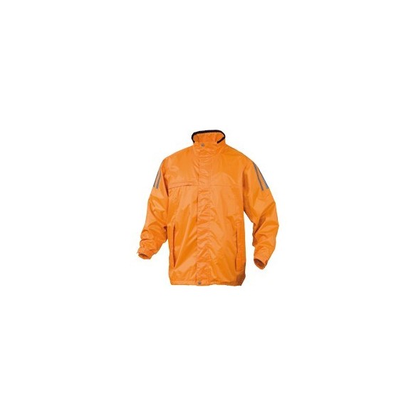 chaqueta de agua kissi naranja 1