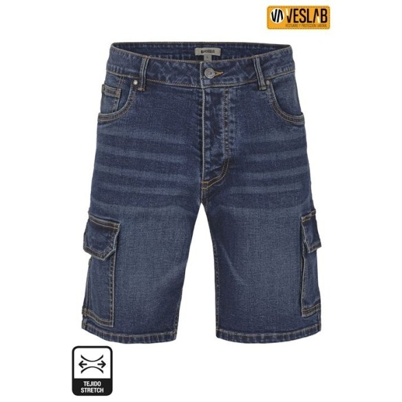 Denim Stretch Shorts | Summer workwear dealer