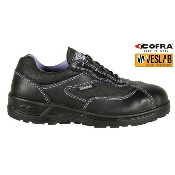 CHAUSSURES SÉCURITÉ COFRA SOPHIE BLACK S3 SRC (FEMME)
