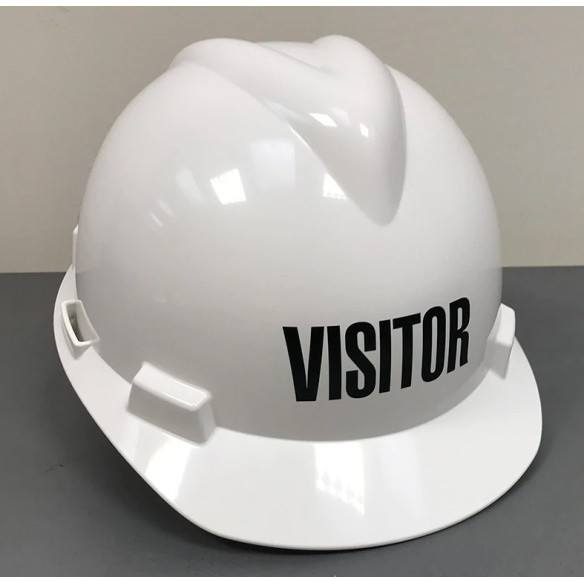 Vyniled 1 colour customized helmet