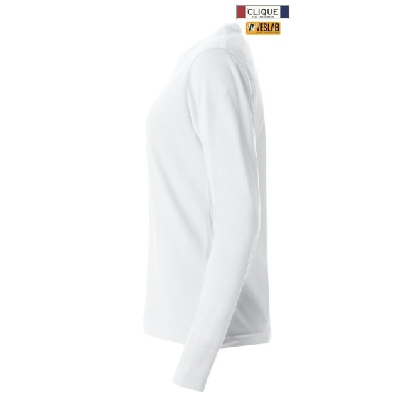camiseta clique basic m/l mujer 5