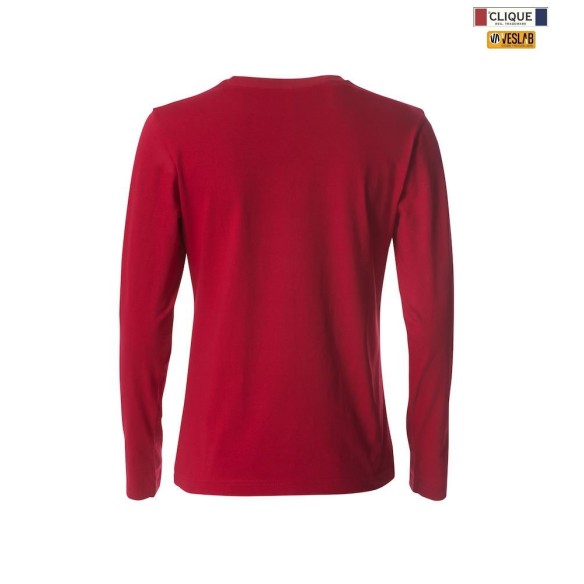 camiseta clique basic m/l mujer 11