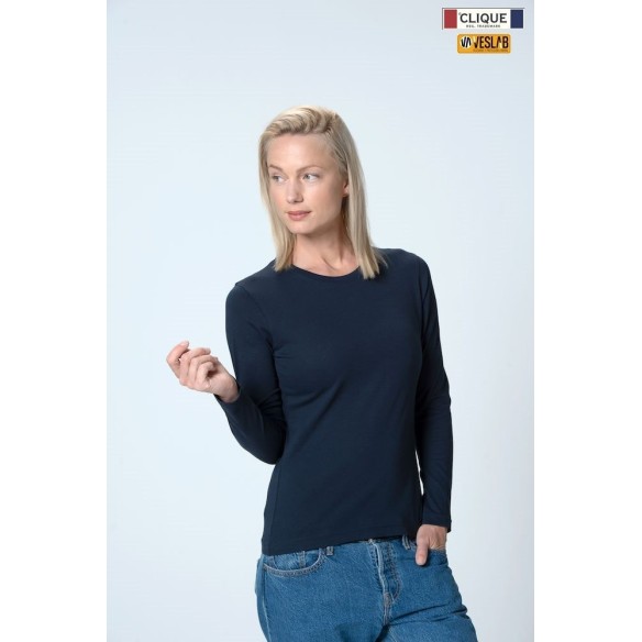 camiseta clique basic m/l mujer 42