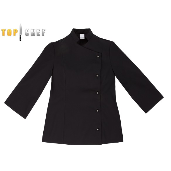 CHAQUETA COCINERA MANGA LARGA CRUZADA OBREROL 