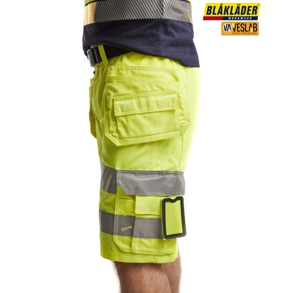 pantalón corto de alta visibilidad elástico 5