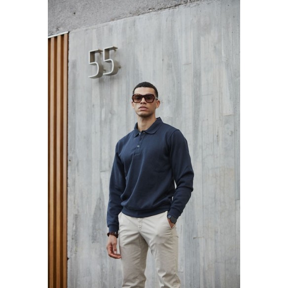 Pull type polo | Polos de travail pour l'hiver