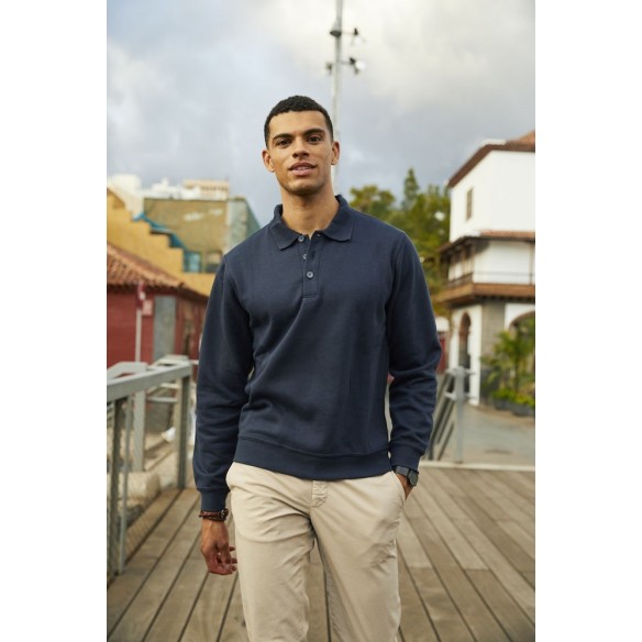 Polo type sweater | Work polo shirts for winter