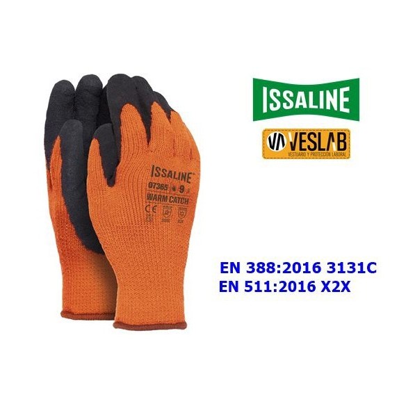 Red Warm Catch Gloves | Issa official dealer