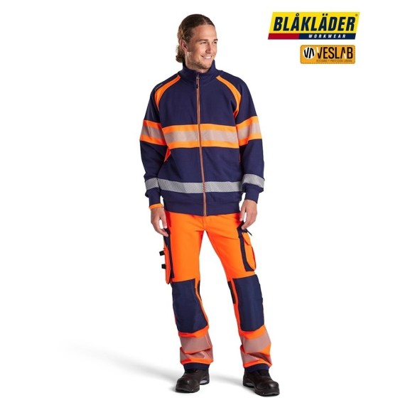 High visibility Sweatshirt 3551 | Blaklader oficial dealer