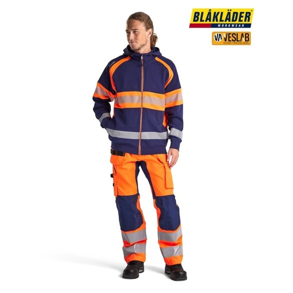 High visibility Sweatshirt 3551 | Blaklader oficial dealer