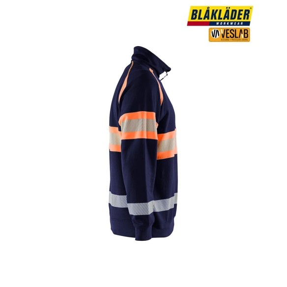 sudadera alta visibilidad media cremallera 3553 9