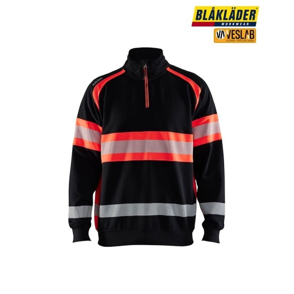 sudadera alta visibilidad media cremallera 3553 16