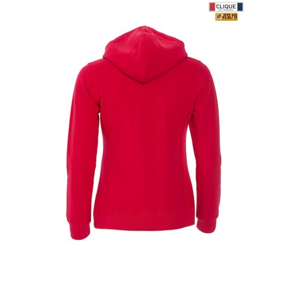 sudadera cliqué classic hoody ladies