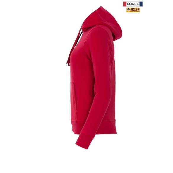 sudadera cliqué classic hoody ladies
